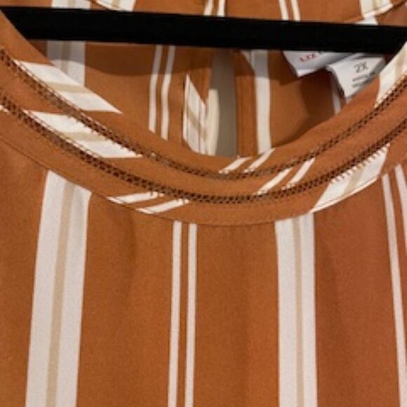 Liz Claiborne ladies striped top - Picture 3 of 4